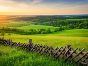Agroturystyka podlasie - malownicze łąki i lasy regionu Podlasia idealne na wypoczynek na wsi z rodziną