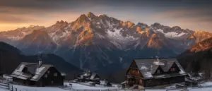 Widok na Tatry z Zakopanego - idealna lokalizacja na aparthotel zakopane w sercu gór