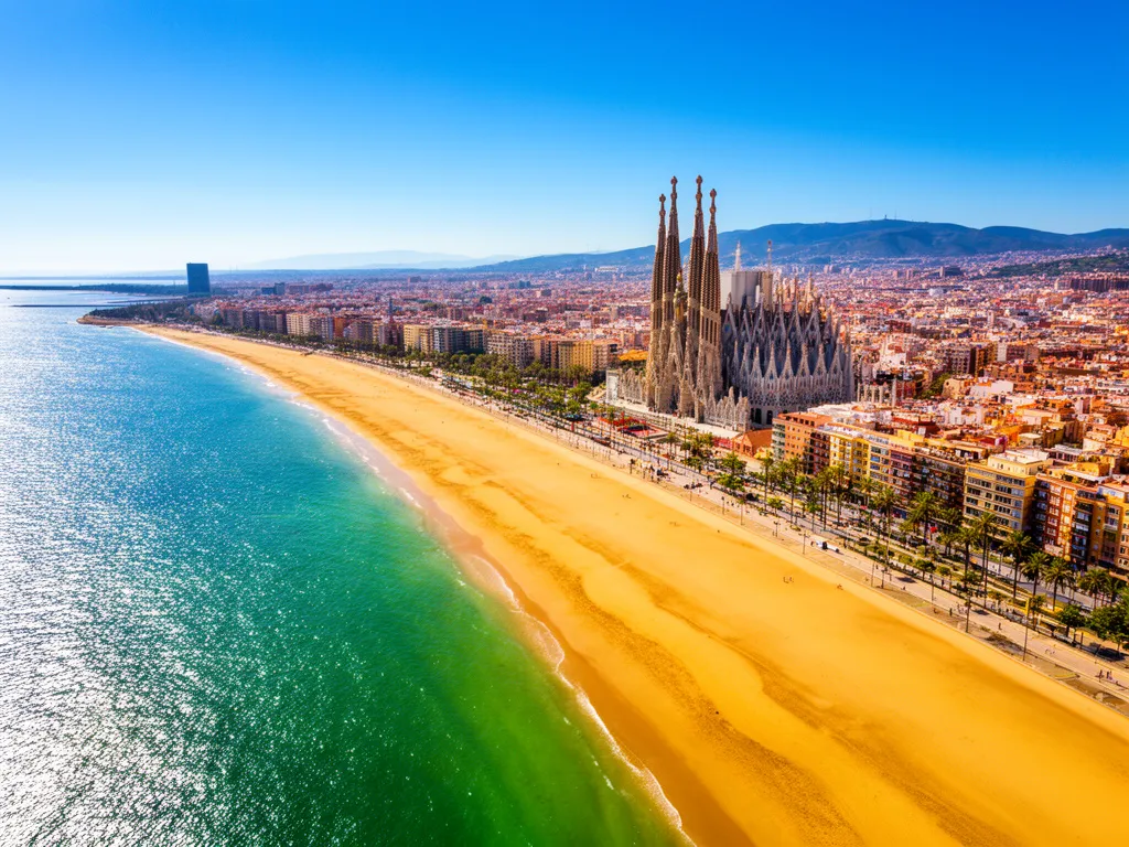 Wybrzeże Barcelony idealne na wakacje barcelona all inclusive last minute z plażą i zabytkami