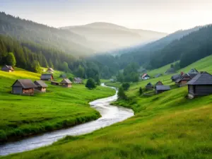 Malownicza dolina Brennicy w Beskidzie Śląskim – idealne miejsce na brenna noclegi w górach