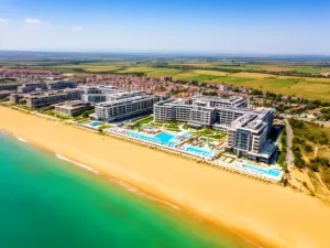 Bulgaria all inclusive resorts nad Morzem Czarnym - luksusowy kompleks hotelowy z basenem i plażą