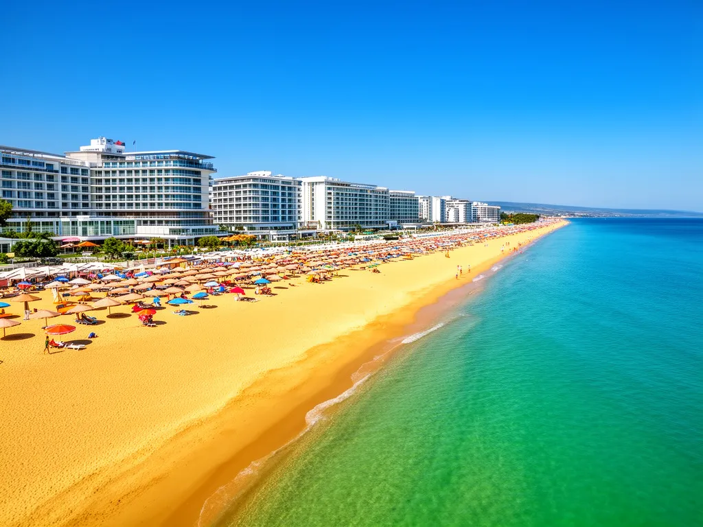 Plaża nad Morzem Czarnym w Bułgarii – idealne miejsce na wakacje bułgaria all inclusive z rodziną
