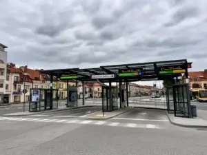 Dworzec autobusowy w Olkuszu skąd odjeżdżają busy Olkusz Kraków do stolicy Małopolski