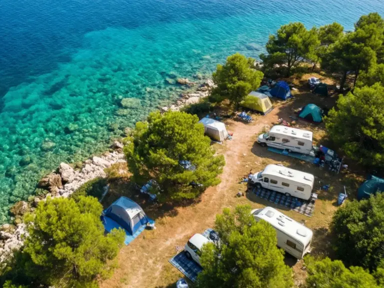 Chorwacja camping – najlepsze kempingi nad morzem i w górach