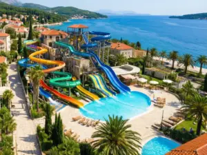 Chorwacja hotele all inclusive z aquaparkiem - nowoczesny kurort nad Adriatykiem ze zjeżdżalniami wodnymi i basenami