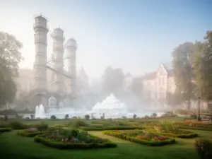 Tężnie solankowe w Ciechocinku - charakterystyczne obiekty uzdrowiskowe przy ciechocinek sanatorium