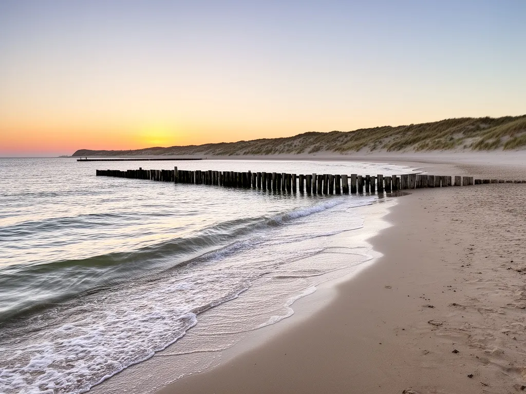 Plaża w Dębkach przyjazna psom - idealne miejsce na dębki nocleg z psem nad Bałtykiem