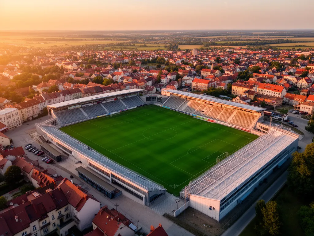Stadion Miejski w Czechowicach-Dziedzicach gdzie odbędą się dni czechowic 2026
