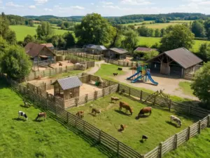 Dobronianka mini zoo agroturystyka - kompleks rozrywki i wypoczynku z zwierzętami w Dobroniu koło Łodzi