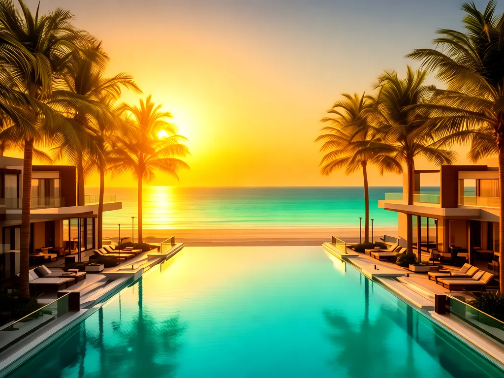 Luksusowy hotel w Dubaju z basenem i plażą - idealne miejsce na wakacje dubaj all inclusive w Zjednoczonych Emiratach Arabskich