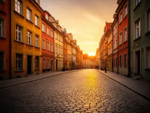 Zabytkowa kamienica na Starym Mieście w Warszawie, gdzie mieszkały dzieci warszawy podczas II wojny światowej