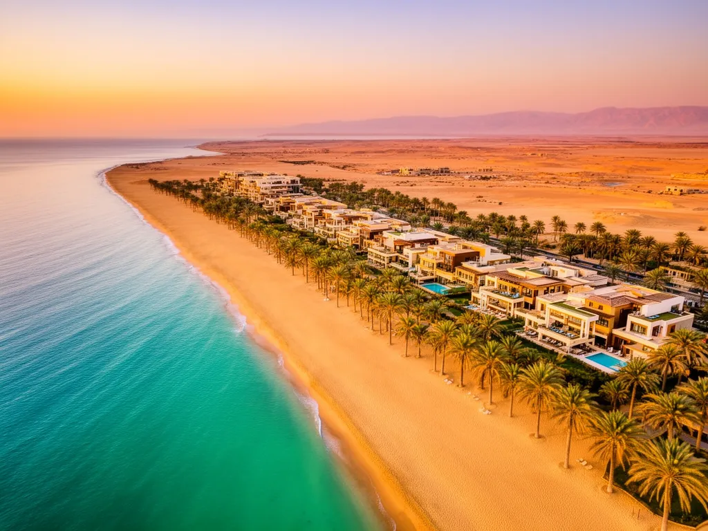 Luksusowy kurort nad Morzem Czerwonym – idealne miejsce na egipt all inclusive 2026 z piękną plażą i palmami
