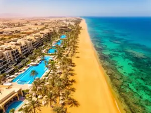 Luksusowy hotel nad Morzem Czerwonym - Egipt Hurghada all inclusive z basenem i plażą