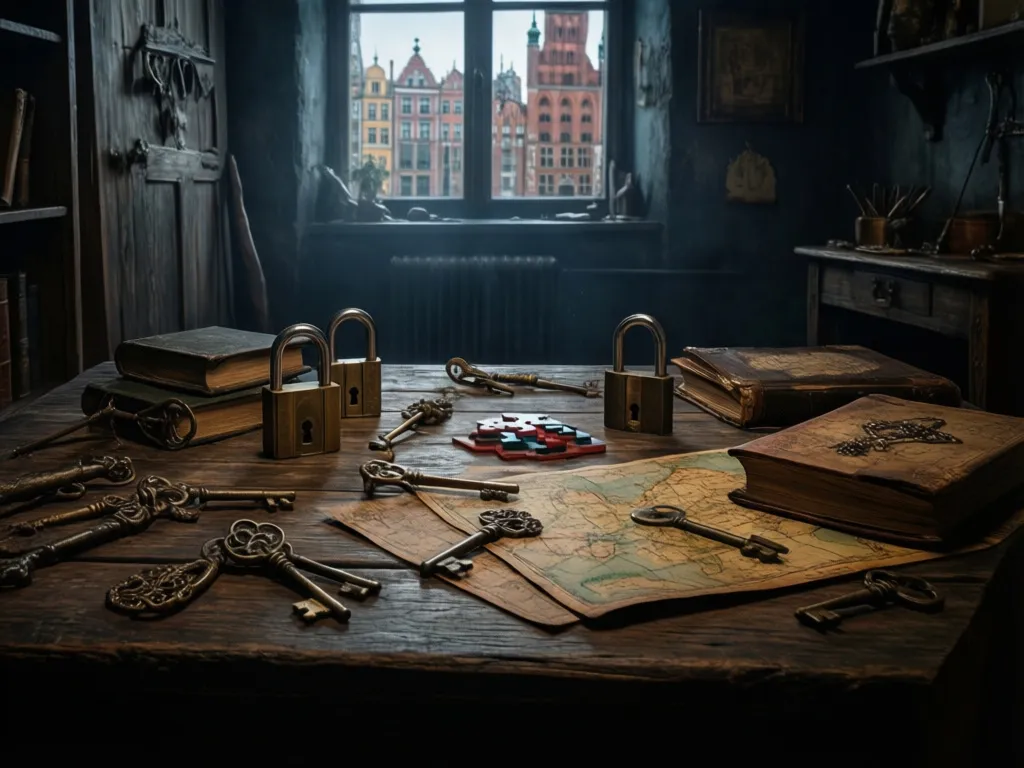 Escape room Gdańsk – tajemniczy pokój zagadek z łamigłówkami i klimatycznym oświetleniem
