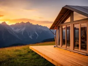 Luksusowy namiot glampingowy z widokiem na Tatry – glamping Zakopane w malowniczej górskiej scenerii