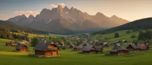 Malownicza panorama Białki Tatrzańskiej z widokiem na Tatry - idealna lokalizacja na hotel białka tatrzańska