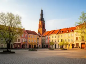 Centrum Konina z rynkiem i kamienicami – lokalizacja hotel konin w sercu Wielkopolski