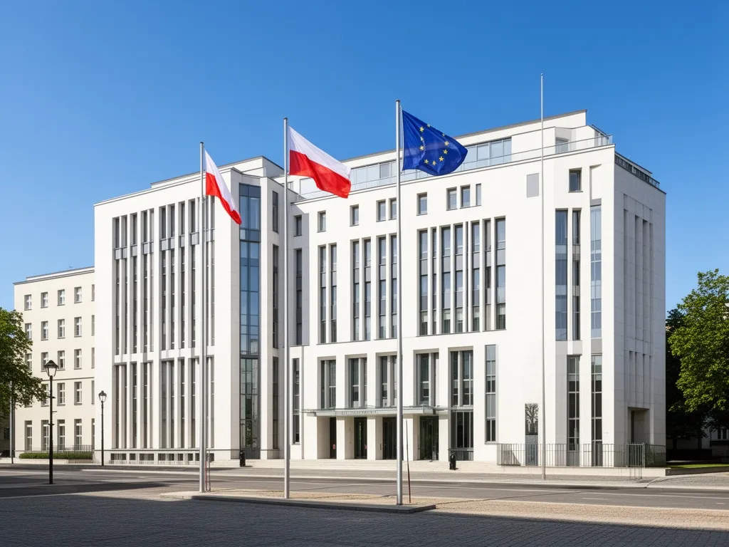 Gmach Kancelarii Premiera w Warszawie - siedziba rządu, kto jest premierem Polski w 2026 roku