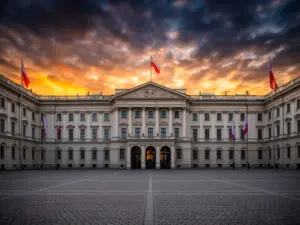Pałac Prezydencki w Warszawie - symbol władzy po wyborach prezydenckich, kto wygra wybory prezydenckie w polsce 2026