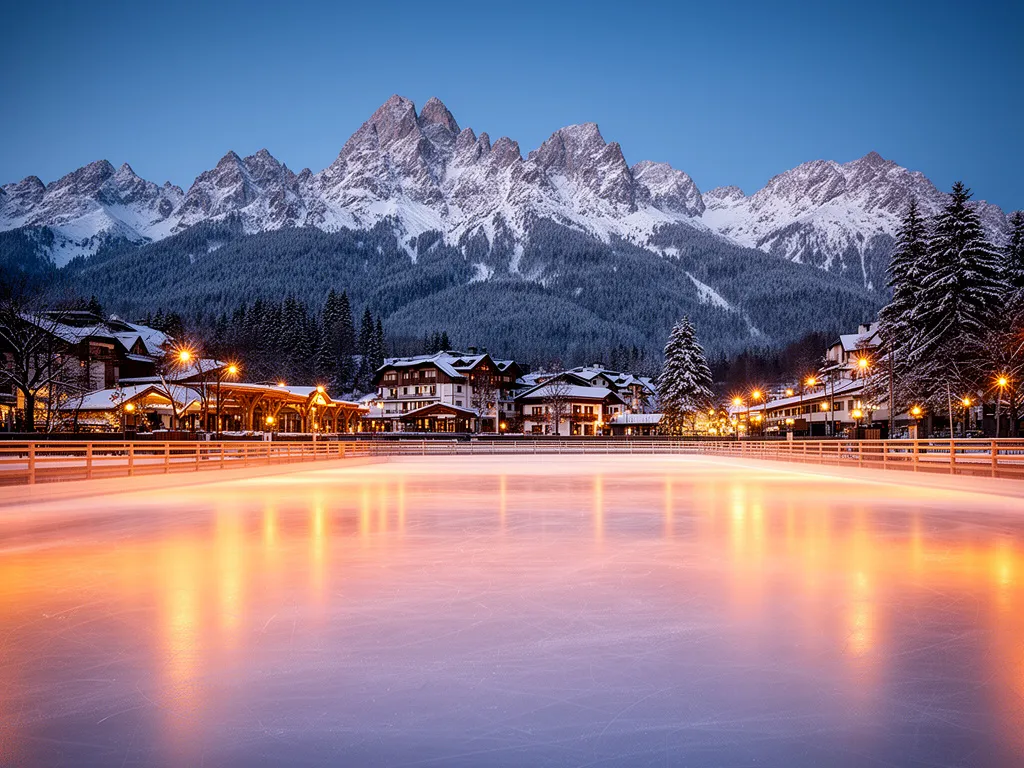 Lodowisko Zakopane z widokiem na Tatry – zimowa atrakcja w sercu górskiego kurortu