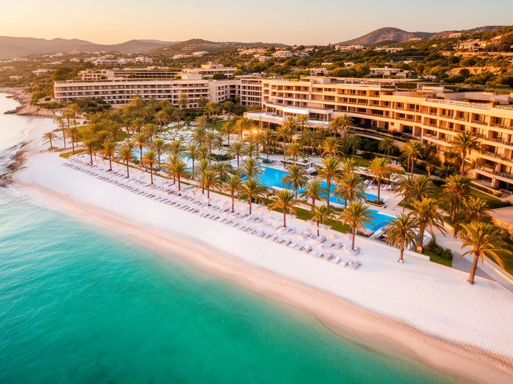 Luksusowy hotel na Majorce z widokiem na plażę - idealne miejsce na wakacje majorka all inclusive w 2026 roku