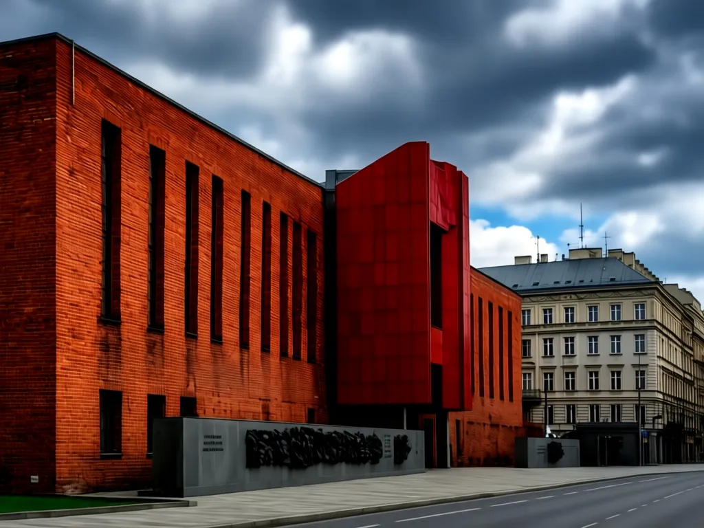 Budynek Muzeum Powstania Warszawskiego - miejsce zakupu biletów na ekspozycję historyczną w Warszawie
