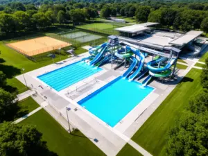 Ośrodek rekreacyjno wypoczynkowy bugla - baseny, zjeżdżalnie wodne i infrastruktura sportowa w Katowicach