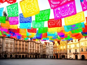 Meksykańskie dekoracje papel picado na polskim rynku symbolizujące połączenie kultur polska meksyk