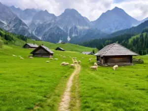 Górskie hale i szlaki pasterskie w okolicach Szczawnicy gdzie odbywa się redyk szczawnica 2026