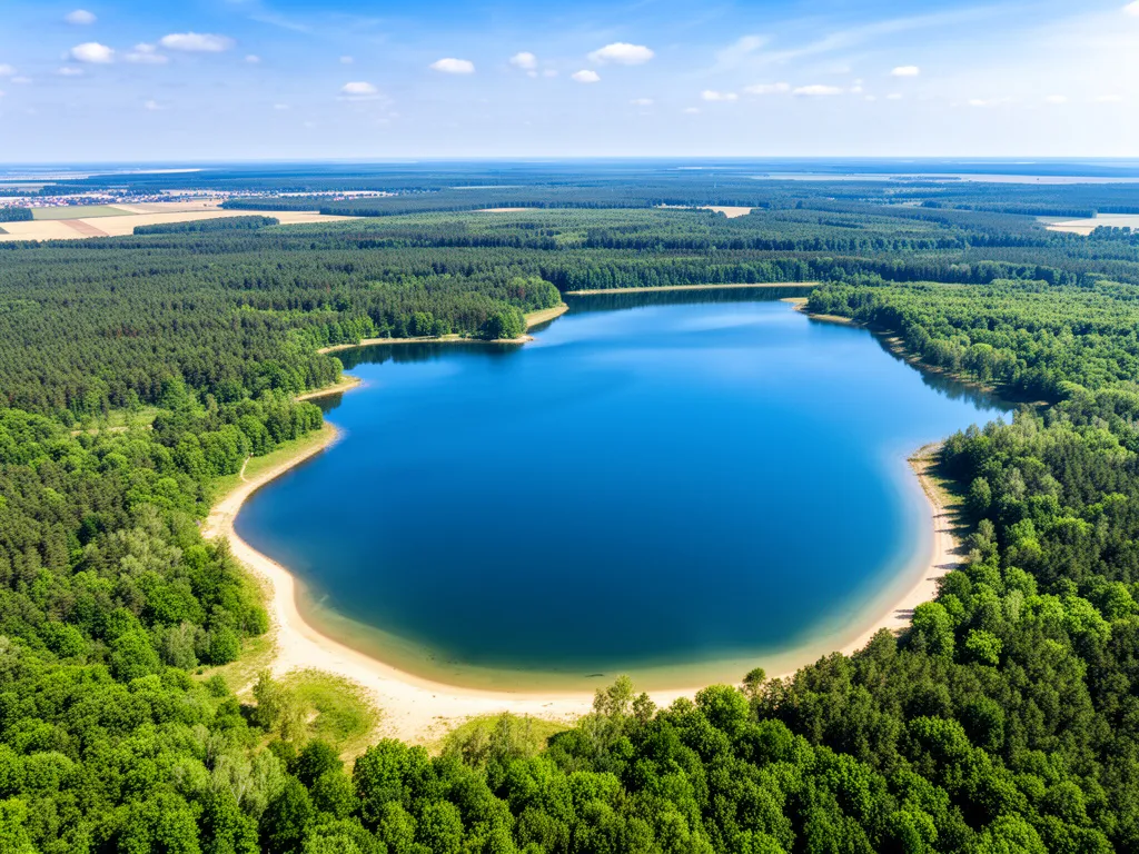 Jezioro Sławskie - malowniczy region idealny na wypoczynek, sława noclegi nad wodą w Ziemi Lubuskiej