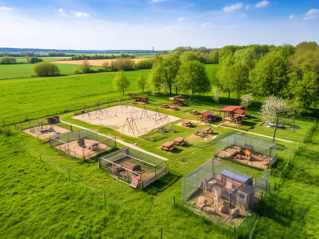 Smętowice agroturystyka - park rozrywki z placem zabaw i mini-zoo w pobliżu Szczecina