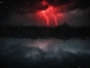 Mroczny krajobraz Odwróconego Świata z serialu - kontekst dla artykułu o Stranger Things 4 obsada