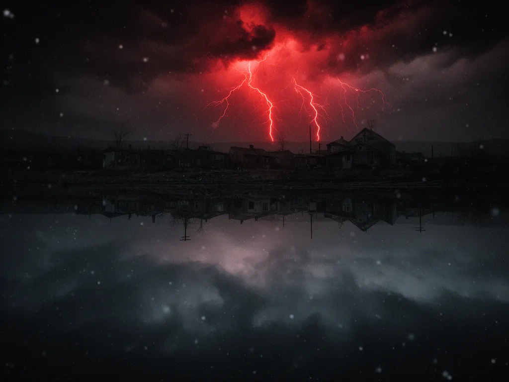 Mroczny krajobraz Odwróconego Świata z serialu - kontekst dla artykułu o Stranger Things 4 obsada