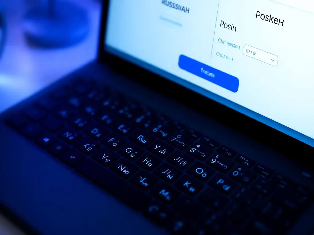Tłumacz rosyjsko-polski z klawiatura rosyjską - klawiatura z cyrylicą do tłumaczeń online