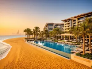 Luksusowy hotel nad Zatoką Perską idealny na wakacje pl dubaj all inclusive z basenem i plażą