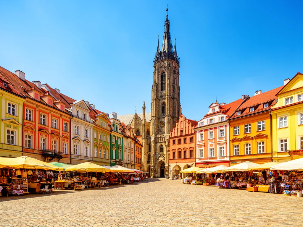 Rynek w Tarnowie - miasto gdzie wakacje pl tarnów oferuje najlepsze oferty turystyczne dla mieszkańców Małopolski
