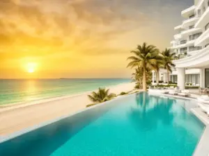Luksusowy hotel z basenem nad Zatoką Perską - idealne miejsce na wycieczkę Dubaj 5 dni all inclusive